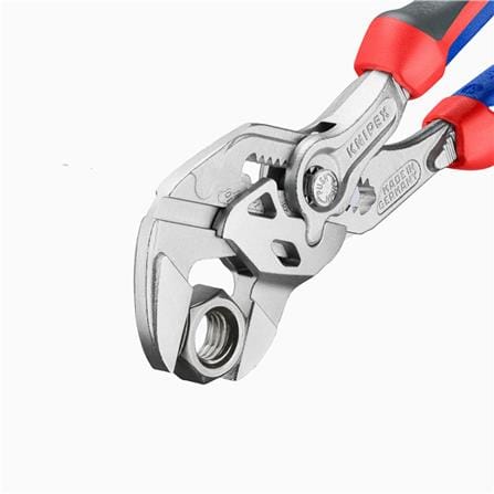 คีมคอม้าชุบโครเมียม ด้ามหุ้มยาง 180 มม. KNIPEX 86 05 180_2