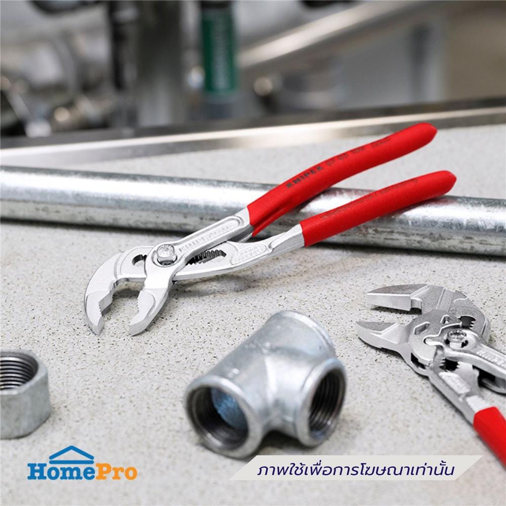 คีมคอม้าชุบโครเมียม 180 มม. KNIPEX 86 03 180