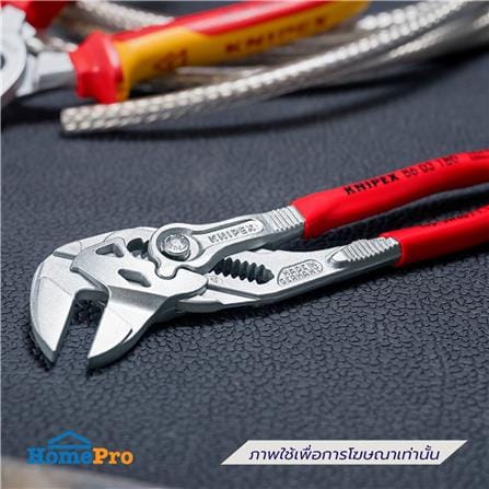 คีมคอม้าชุบโครเมียม 180 มม. KNIPEX 86 03 180_4