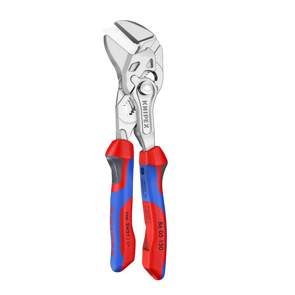 คีมคอม้าชุบโครเมียม ด้ามหุ้มยาง 150 มม. KNIPEX 86 05 150