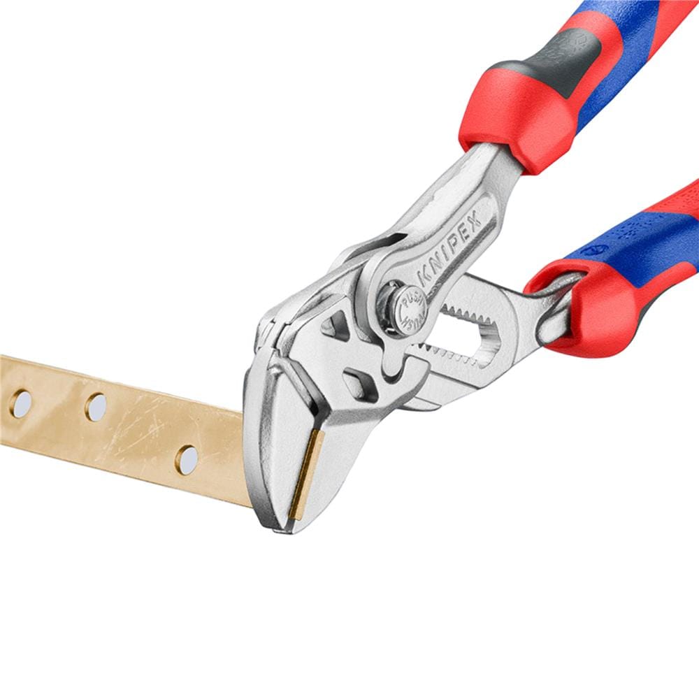 คีมคอม้าชุบโครเมียม ด้ามหุ้มยาง 150 มม. KNIPEX 86 05 150