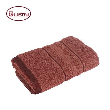 ผ้าขนหนู SWENY TWILLY 15x30 นิ้ว สี BRICK_0