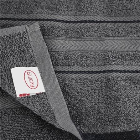 ผ้าขนหนู SWENY TWILLY 15x30 นิ้ว สี DARK GREY_3