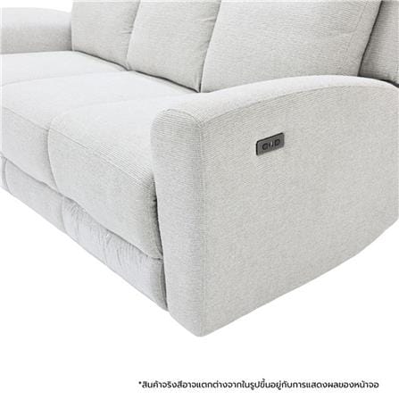 RECLINER 3 ที่นั่ง SOFA SOLUTIONS MERRION 19252584 สีครีม_7