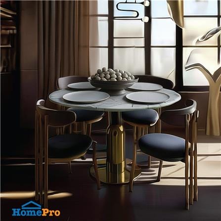 โต๊ะอาหาร SB FURNITURE BETHANY 19237436 สีขาว_2