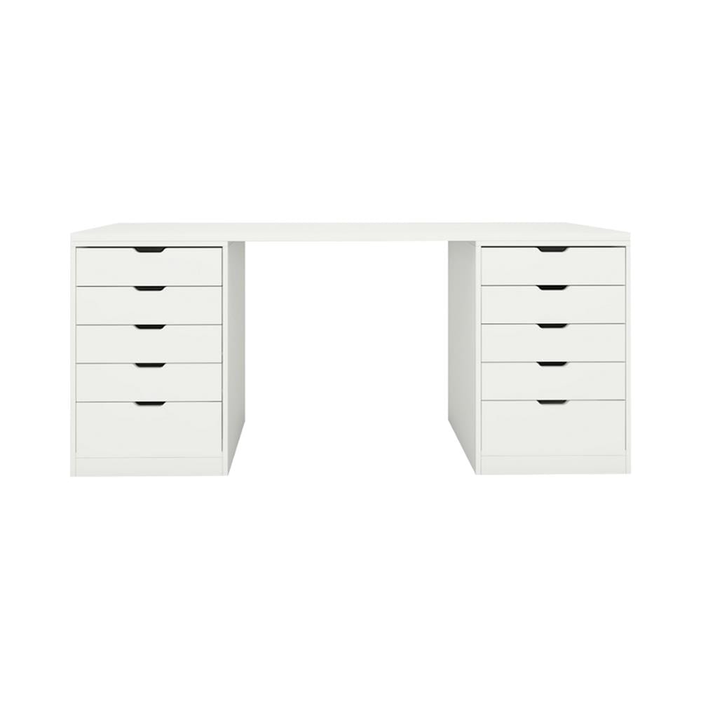 โต๊ะเครื่องแป้ง KONCEPT VANITY 59064687 180 ซม. สีขาว