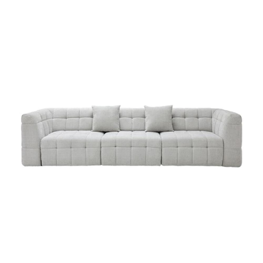 RECLINER 3 ที่นั่ง SOFA SOLUTIONS NANSON 19242260 สีเทา