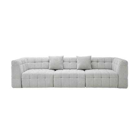 RECLINER 3 ที่นั่ง SOFA SOLUTIONS NANSON 19242260 สีเทา_0