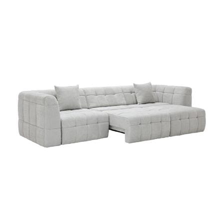 RECLINER 3 ที่นั่ง SOFA SOLUTIONS NANSON 19242260 สีเทา_2