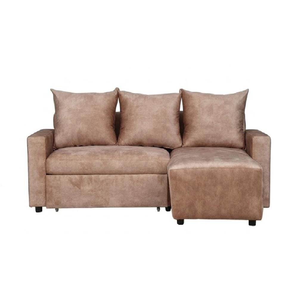 โซฟาเข้ามุมขวา AS FURNITURE LAUGH สีครีม