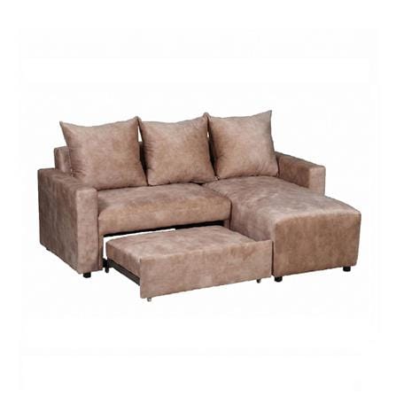 โซฟาเข้ามุมขวา AS FURNITURE LAUGH สีครีม_2