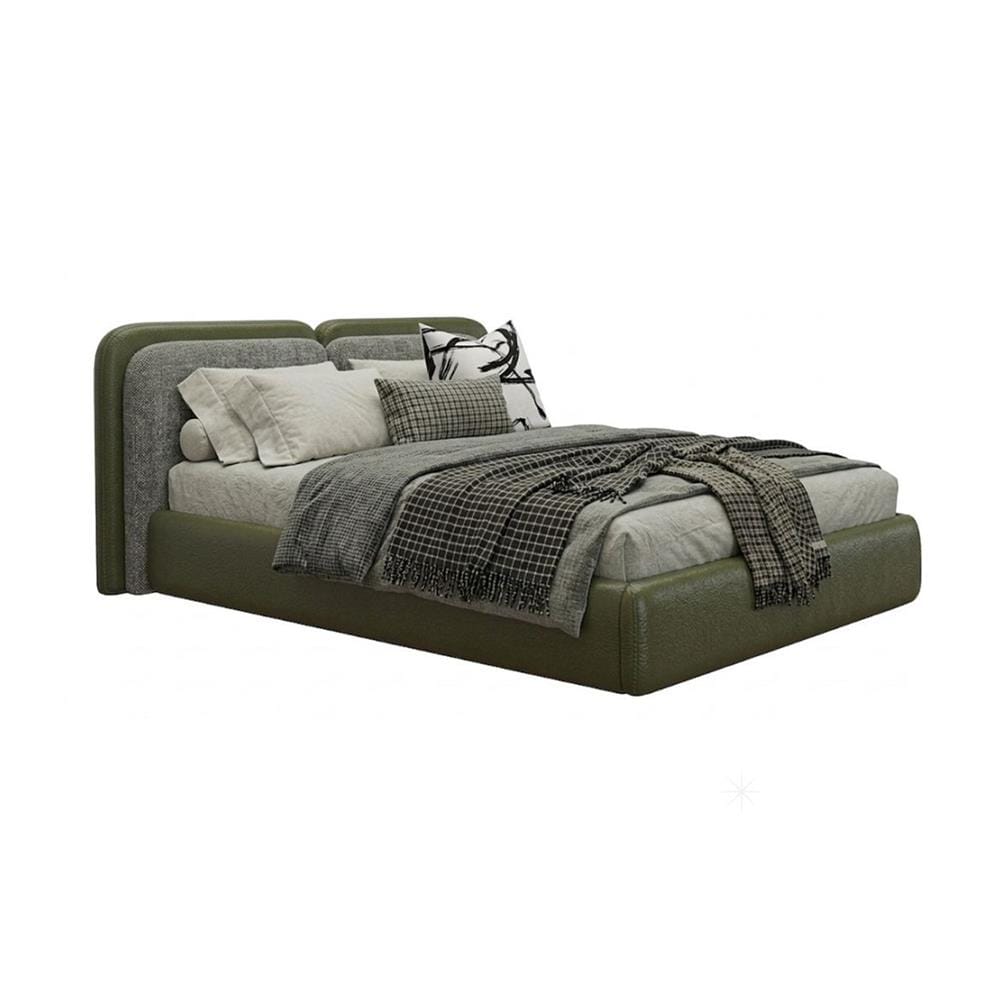 เตียง 5 ฟุต SB FURNITURE BELLINGTON 19254931 สีเขียว