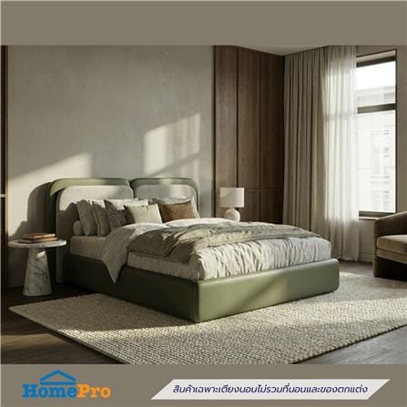 เตียง 5 ฟุต SB FURNITURE BELLINGTON 19254931 สีเขียว_2