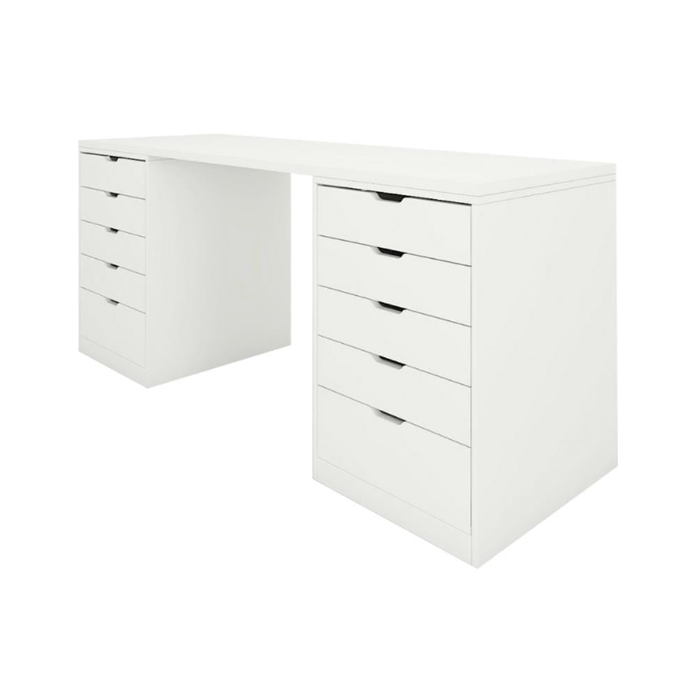 โต๊ะเครื่องแป้ง KONCEPT VANITY 59064690 180 ซม. สีขาว