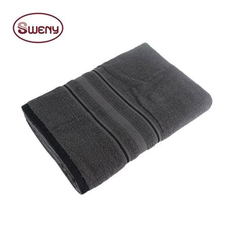 ผ้าขนหนู SWENY TWILLY 27x54 นิ้ว สี DARK GREY_0