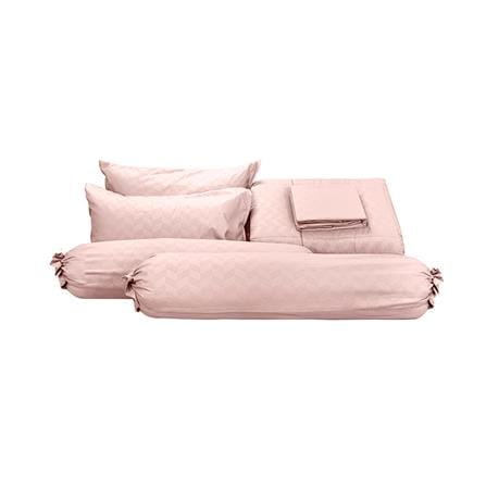 ชุดผ้าปูที่นอน 6 ฟุต (ชุด 6 ชิ้น) PICASSO BASIC สี OLDROSE_2