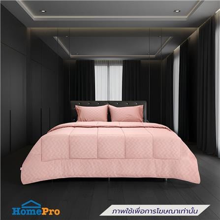 ชุดผ้าปูที่นอน 5 ฟุต (ชุด 6 ชิ้น) PICASSO BASIC สี OLDROSE_0