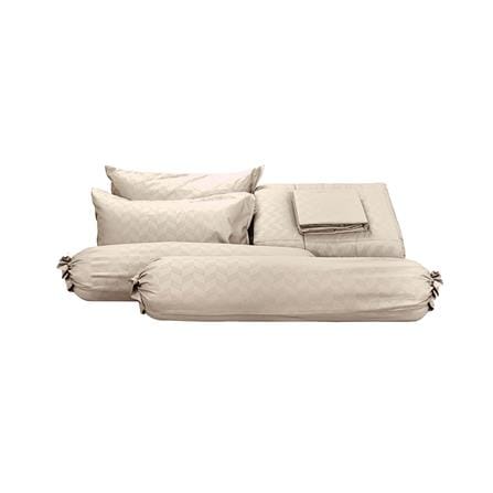 ชุดผ้าปูที่นอน 5 ฟุต (ชุด 6 ชิ้น) PICASSO BASIC สี CREAM_2
