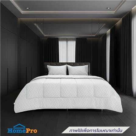 ชุดผ้าปูที่นอน 5 ฟุต (ชุด 6 ชิ้น) PICASSO BASIC สี WHITE_0