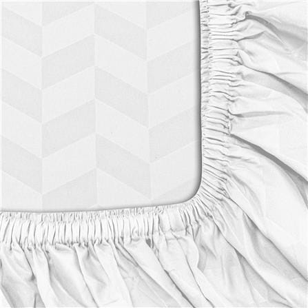 ชุดผ้าปูที่นอน 5 ฟุต (ชุด 6 ชิ้น) PICASSO BASIC สี WHITE_3