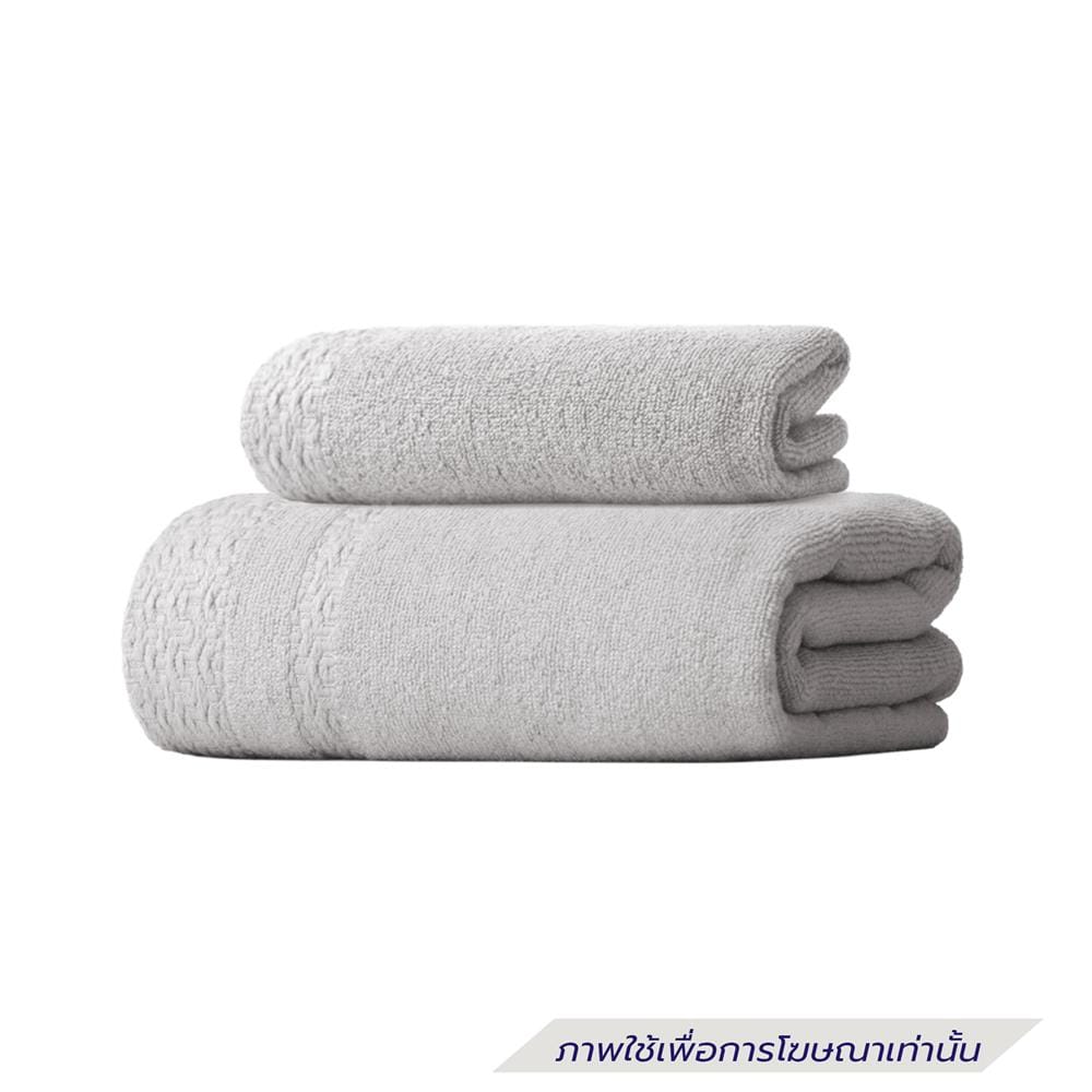 ผ้าขนหนู FROLINA BAMBOO PLUSH 15x31 นิ้ว สี GREY