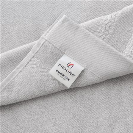 ผ้าขนหนู FROLINA BAMBOO PLUSH 15x31 นิ้ว สี GREY_3