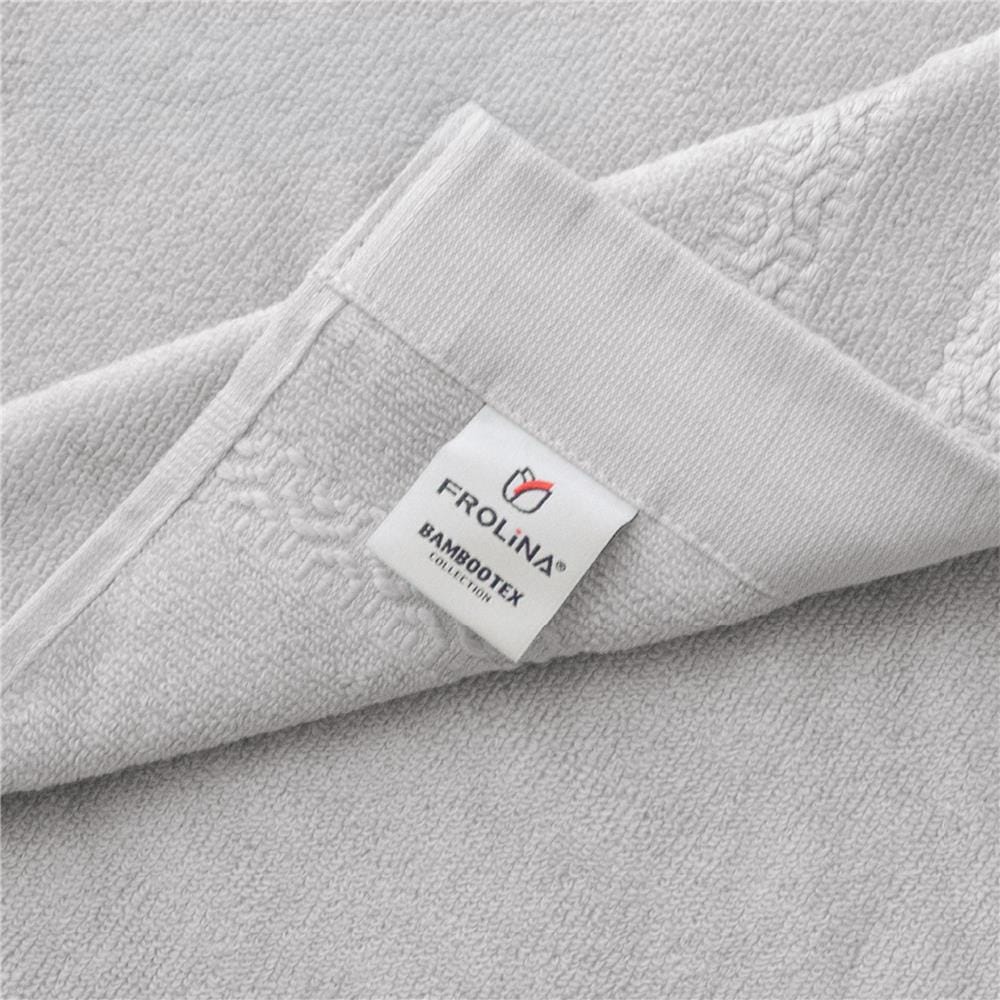 ผ้าขนหนู FROLINA BAMBOO PLUSH 30x58 นิ้ว สี GREY