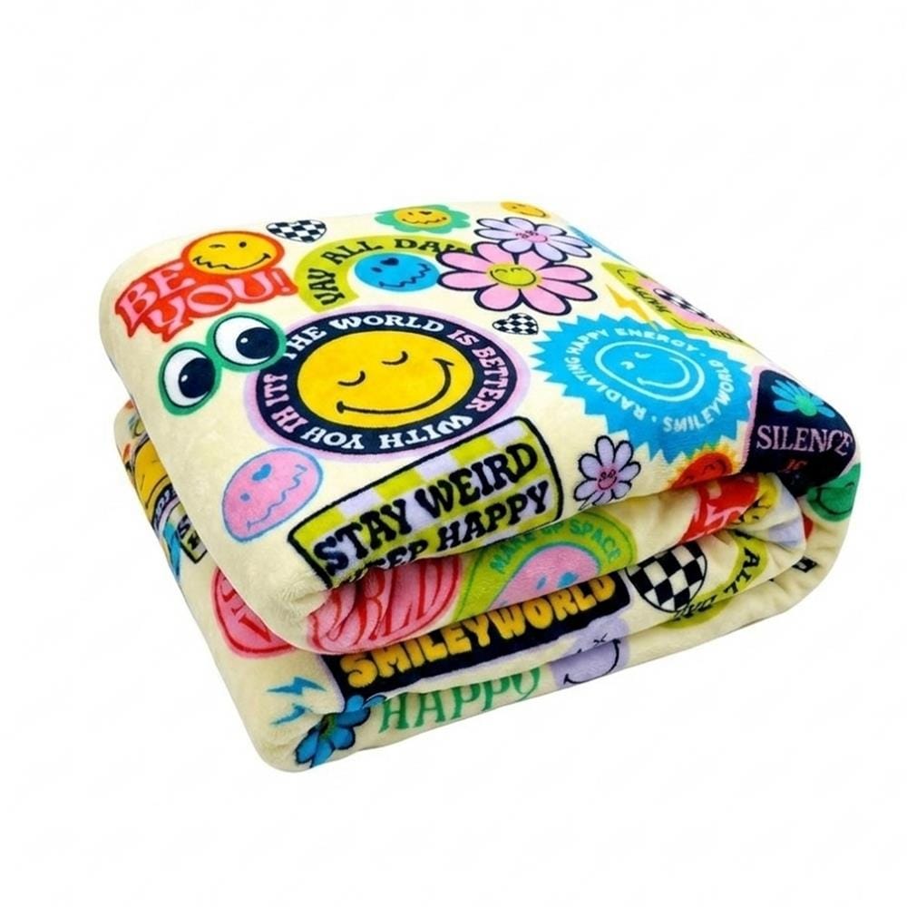 ผ้าห่ม TULIP SMILEY 40x60 นิ้ว 02106-TFG36