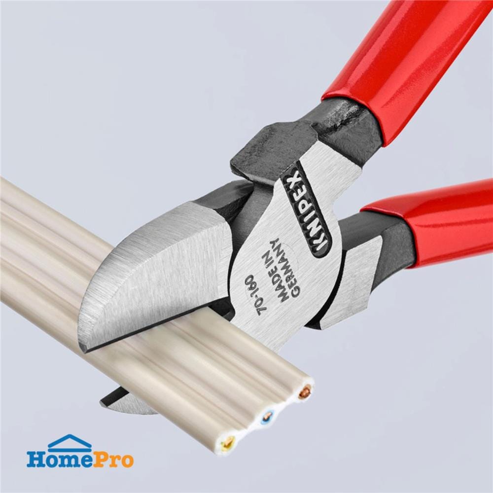 คีมตัดทแยงมุม 160 มม. KNIPEX 70 01 160