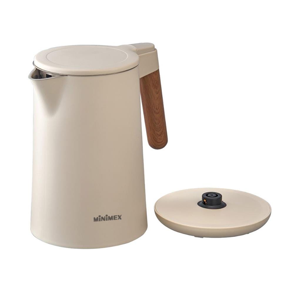 กาต้มน้ำไฟฟ้า MINIMEX MWK1.5L-CRW 1.5 ลิตร สีครีม