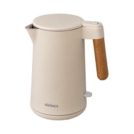 กาต้มน้ำไฟฟ้า MINIMEX MWK1.5L-CRW 1.5 ลิตร สีครีม_1