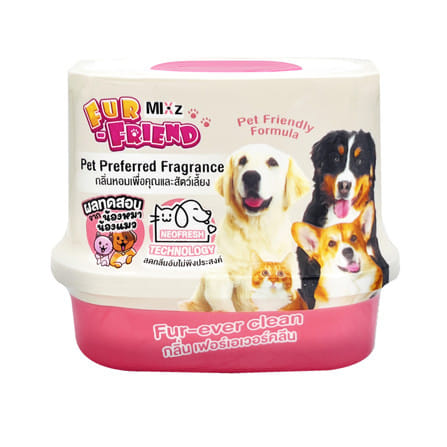 เจลปรับอากาศสำหรับสัตว์เลี้ยง MIXZ 180 กรัม FUR-EVER CLEAN_0