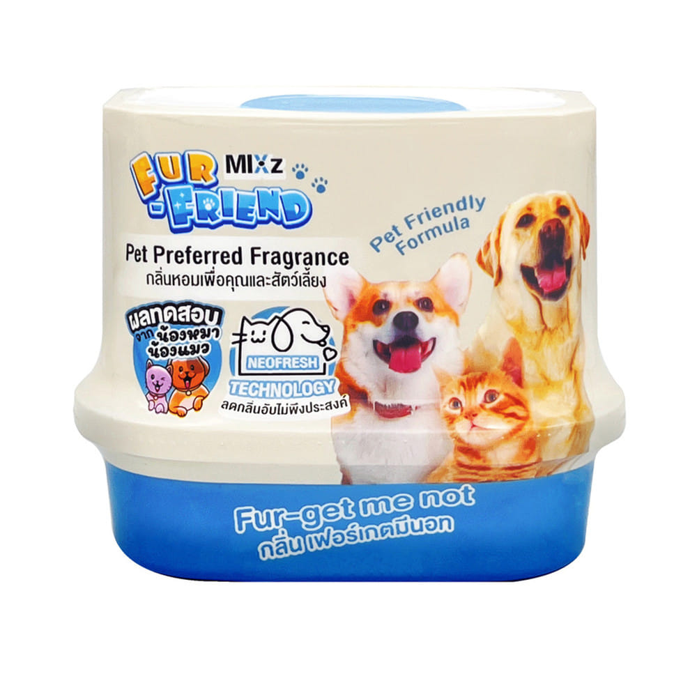 เจลปรับอากาศสำหรับสัตว์เลี้ยง MIXZ 180 กรัม FUR-GET ME NOT