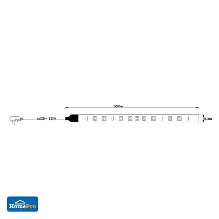 ไฟเส้น LED CARINI KD 6 วัตต์ 5 เมตร WARM WHITE_2