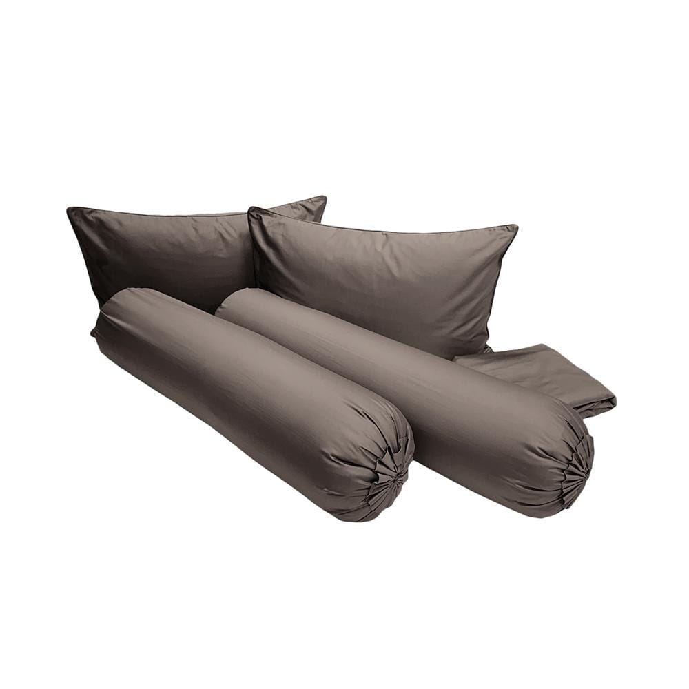 ชุดผ้าปูที่นอน 6 ฟุต (ชุด 5 ชิ้น) STEVENS PURE COTTON EK01BR