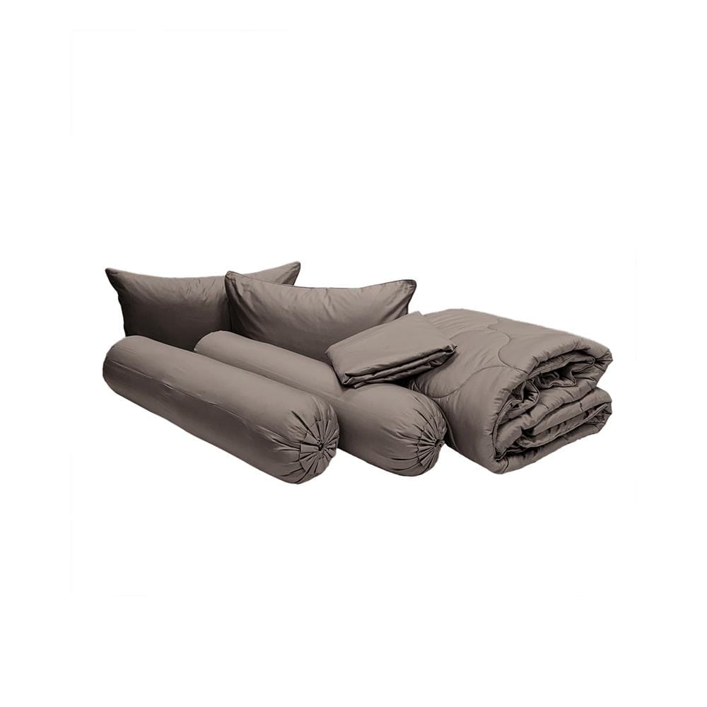 ชุดผ้าปูที่นอน 5 ฟุต (ชุด 6 ชิ้น) STEVENS PURE COTTON EK01BR