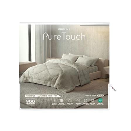 ชุดผ้าปูที่นอน 5 ฟุต (ชุด 5 ชิ้น) FROLINA PURE TOUCH PTDF005_3