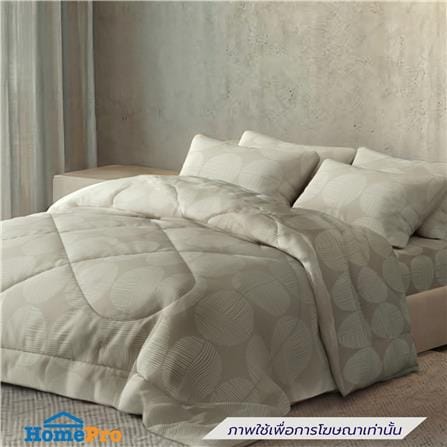 ชุดผ้าปูที่นอน 6 ฟุต (ชุด 5 ชิ้น) FROLINA PURE TOUCH PTDF005_0