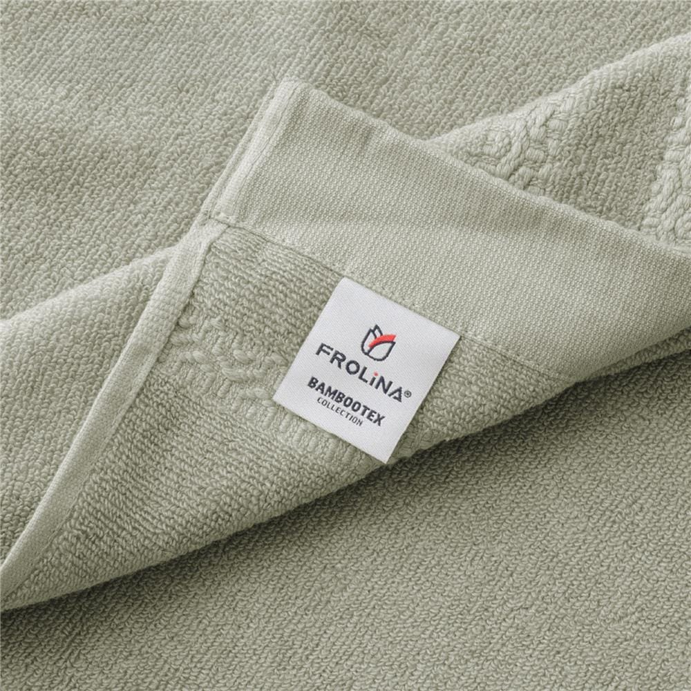 ผ้าขนหนู FROLINA BAMBOO PLUSH 30x58 นิ้ว สี GREEN