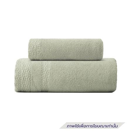 ผ้าขนหนู FROLINA BAMBOO PLUSH 30x58 นิ้ว สี GREEN_2