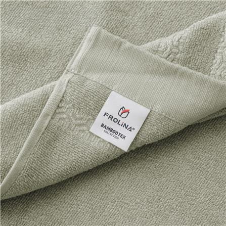 ผ้าขนหนู FROLINA BAMBOO PLUSH 30x58 นิ้ว สี GREEN_5