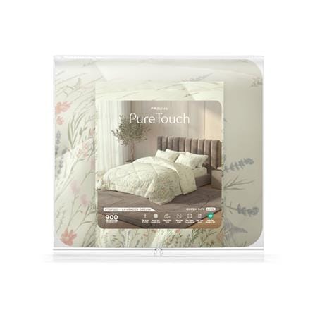 ชุดผ้าปูที่นอน 5 ฟุต (ชุด 6 ชิ้น) FROLINA PURE TOUCH PTDF003_3