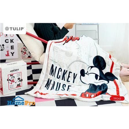 ผ้าห่ม TULIP MICKEY MINNIE 40x60 นิ้ว 02106-TFG42_5