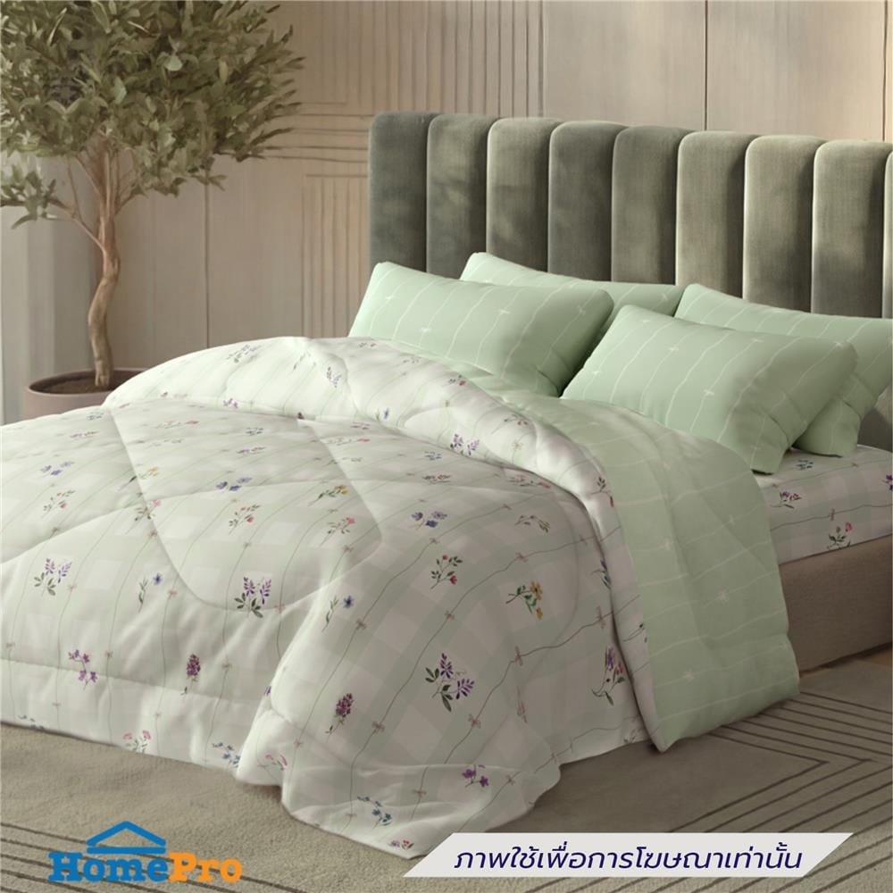 ชุดผ้าปูที่นอน 6 ฟุต (ชุด 6 ชิ้น) FROLINA PURE TOUCH PTDF004