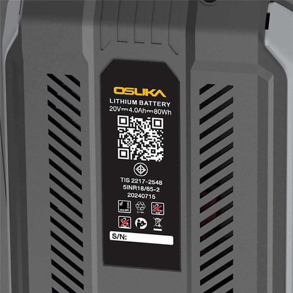 แบตเตอรี่ OSUKA OCBS-204 4 แอมป์ 20 โวลต์