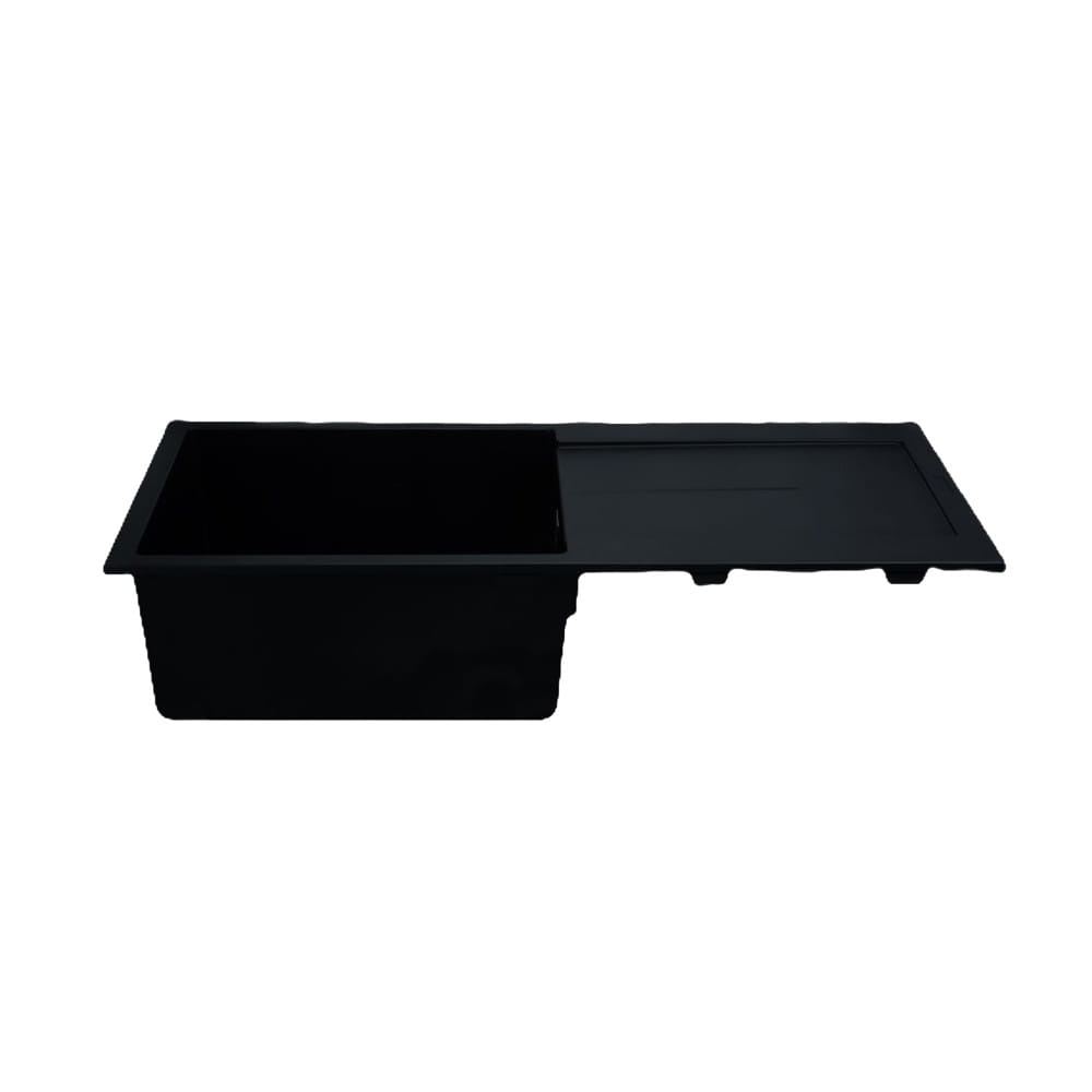 ซิงค์ฝัง 1 หลุม 1 ที่พัก HAFELE STONEQ 495.39.637 สี DEEP BLACK