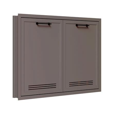 บานซิงค์คู่ KING NEX FLORENCE 96.5x69.5 ซม. สี MOC...