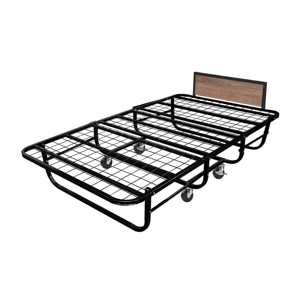 โครงเตียงพับ THAIBULL SST-SP01 107x198x51 ซม. สีดำ