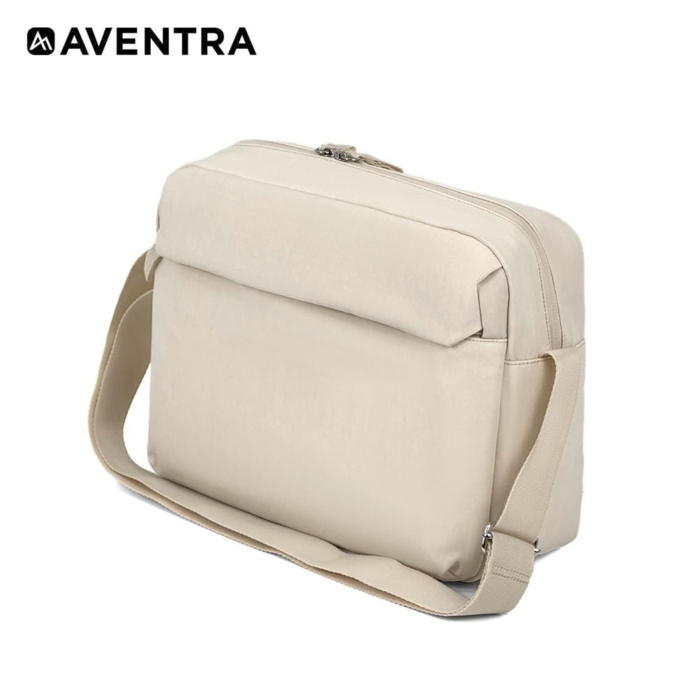 กระเป๋าสะพาย 13 นิ้ว AVENTRA SYDNEY สีเบจ