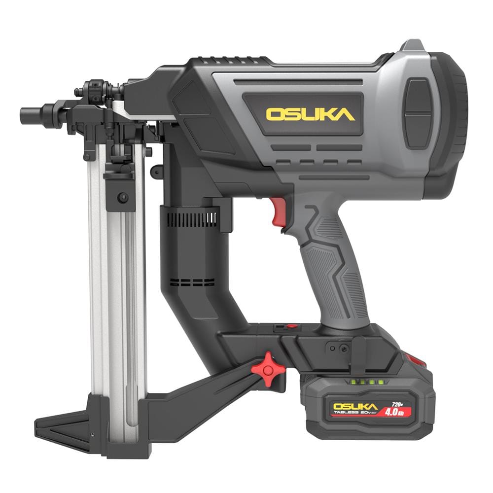 เครื่องยิงตะปูขาเดี่ยวไร้สาย (พร้อมแท่นชาร์จและแบตเตอรี่) OSUKA OCCN944-K1 20 โวลต์